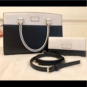 Black & White Kate Spade Purse